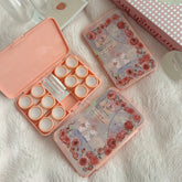 علبة عدسات لاصقة ملونة من رومانتيك روز مانور