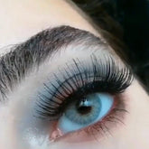 عدسات لاصقة طبية ملونة بلون المحيط الأزرق