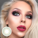 عدسات لاصقة ملونة يومية من DNA Taylor Green (10 قطع)