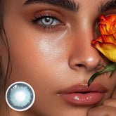 عدسات لاصقة ملونة طبية من إين سوان ليك بلو