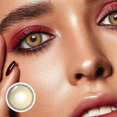 عدسات فيلا براون اللاصقة الملونة الطبية