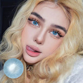 عدسات لاصقة ملونة بلون أزرق مارتيني من Love Story