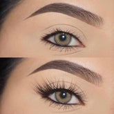 عدسات لاصقة طبية ملونة فاخرة بلون بني كاندي