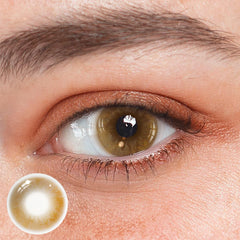 عدسات نيداو براون اللاصقة الملونة