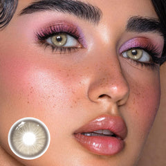 عدسات جولدي براون اللاصقة الملونة