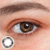 عدسات لاصقة ملونة طبية بلون عشبة الليمون الأسود من كوسبلاي