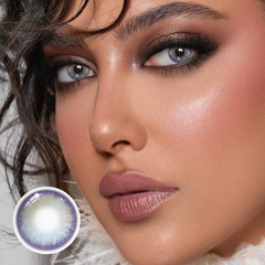 عدسات ميلانيا الزرقاء اللاصقة الملونة