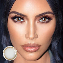 عدسات أدريان براون اللاصقة الملونة الطبية