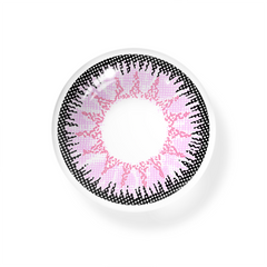 عدسات لاصقة ملونة طبية فيغا بينك