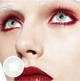 عدسات لاصقة بلون أزرق هاواي الكرزي