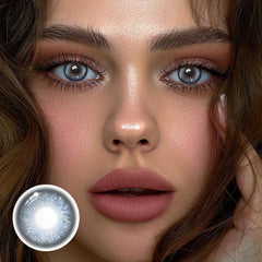 عدسات بينينا الزرقاء اللاصقة الملونة الطبية 