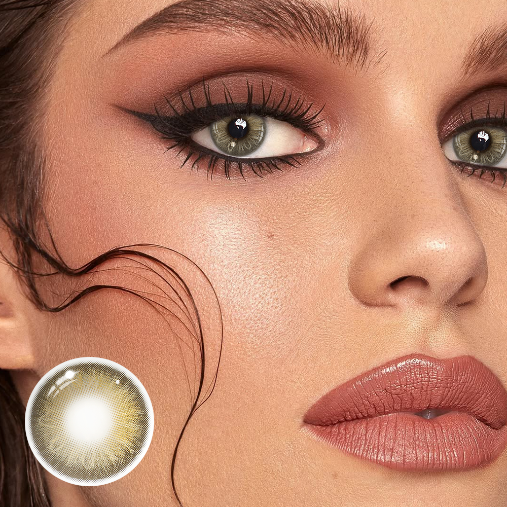 عدسات ميلانيا براون اللاصقة الملونة 